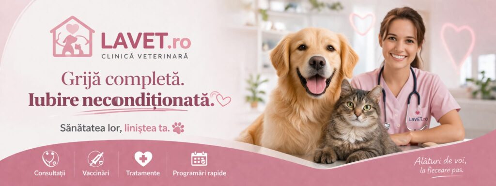 Servicii veterinare complete la LaVet Medical Sibiu - consultații, vaccinare, microcipare, analize, chirurgie și grooming