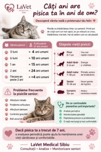 Câți ani are pisica ta în ani de om? Ghid complet despre vârsta pisicilor